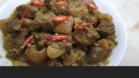 vlog 156 # Thịt Dê Nấu giả cầy món ngon dễ làm