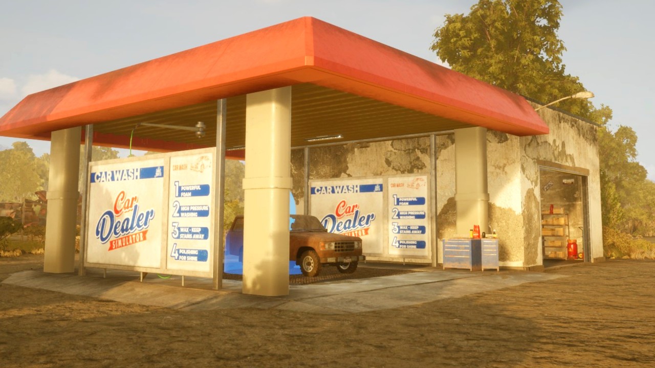 Upgrading Our Car Wash To Wax & Polish - Day 3 - Car Dealer Simulator