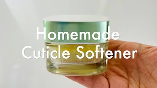 How I make My Homemade Cuticle Softener Recipe 🌸420 screenshot 5