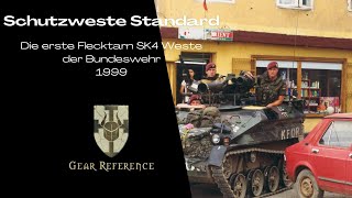 🇩🇪 Bundeswehr Schutzweste Standard | Die erste Flecktarn SK4 Weste im Einsatz ab 1999