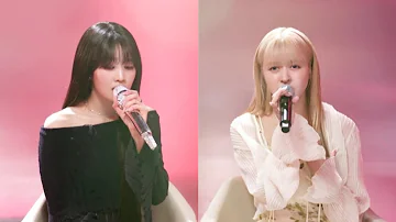LILY & MINNIE COVER EYES, NOSE, LIP (TAEYANG) #lilynmixx #minniegidle #eyesnoselips #taeyang #cover