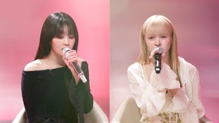 LILY & MINNIE COVER EYES, NOSE, LIP TAEYANG #lilynmixx #minniegidle #eyesnoselips #taeyang #cover