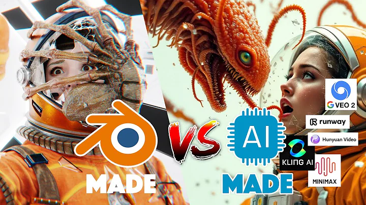 Comparing Blender Made vs AI Made – Can AI Replace 3D Artists? The results are WILD!
