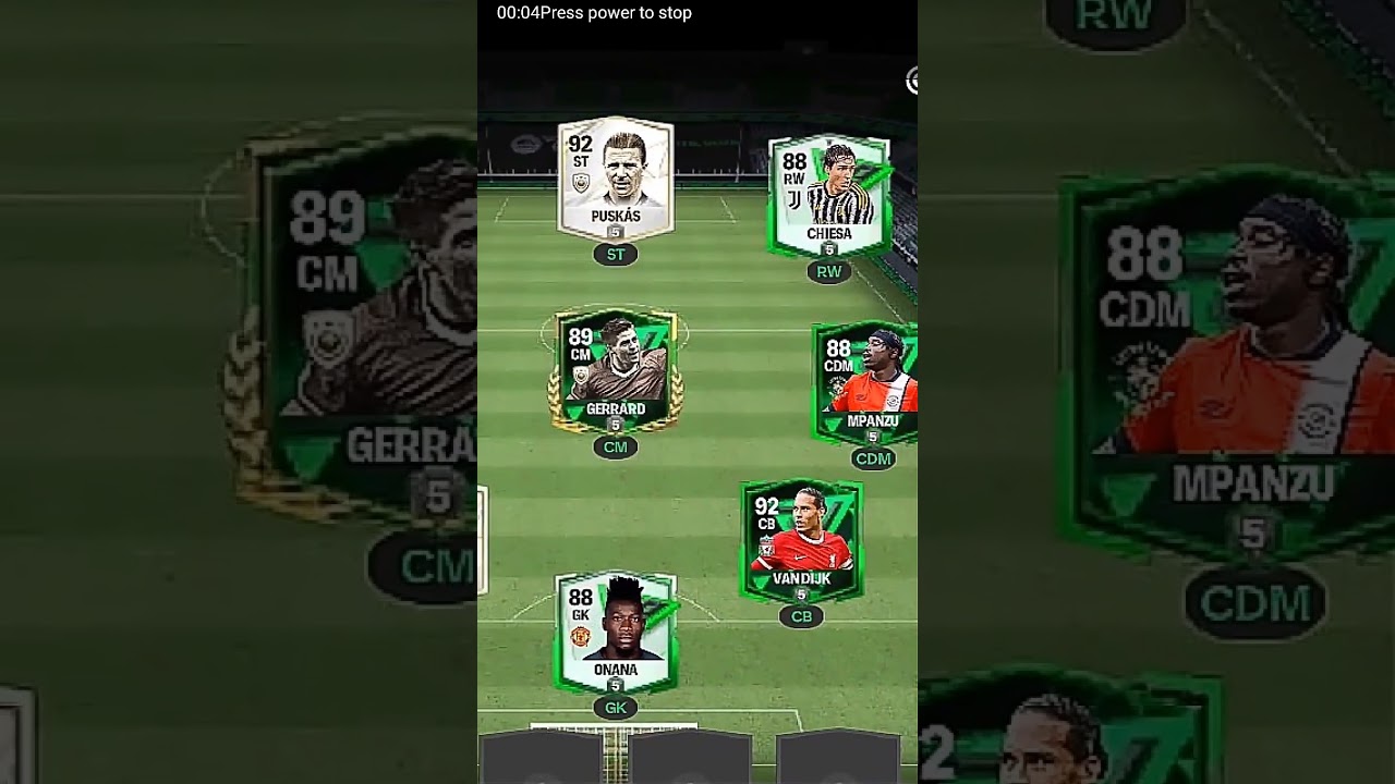 Rate my team 1 to 10 in EAFC24 mobile