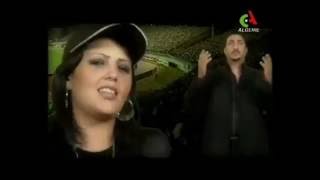 Cheba sonia med sghir Aller les Verts أغاني المنتخب الجزائري   YouTube