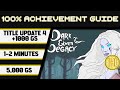 Dark Elven Legacy Title Update 4 100 Achievement Walkthrough 