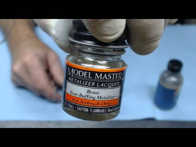 Testing Vallejo Metal Color - The Acrylic Alternative To Solvent Based  Metalizer Paints Like Alclad 