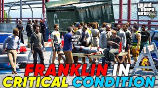 FRANKLIN IN CRITICAL CONDITION | HONDA CIVIC 2000 | GTA 5 | Real Life Mods #550 | URDU |