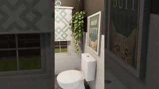FILTHY Bathroom to Cozy Dream! 🛁✨ | House Flipper 2 #shorts #tidyingup
