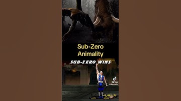 Mortal Kombat 1 - Sub Zero Animality Comparison #subzero #mortalkombat #shorts #comparison