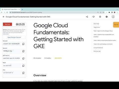 Google Cloud Fundamentals: Getting Started with GKE || #qwiklabs || #coursera