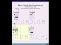 Three Chords, One Strum Pattern No. 17 #guitar #rhythmguitar #chords #music