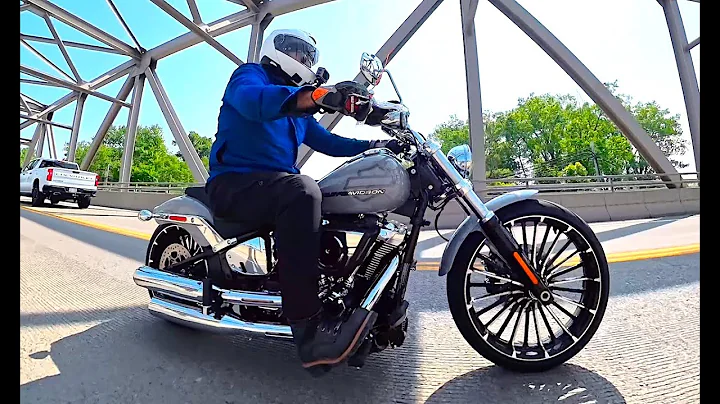2025 Harley Davidson Breakout Ride Review Chopper Cruiser #495