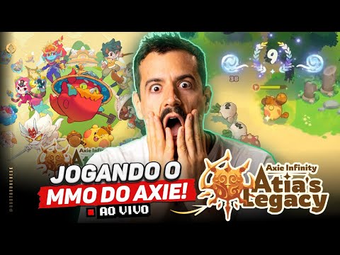 ATIAS LEGACY o Novo Jogo do Axie Infinity!!