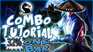 Mortal Kombat X RAIDEN Combos - THUNDER GOD - Mortal Kombat X Combo Tutorial