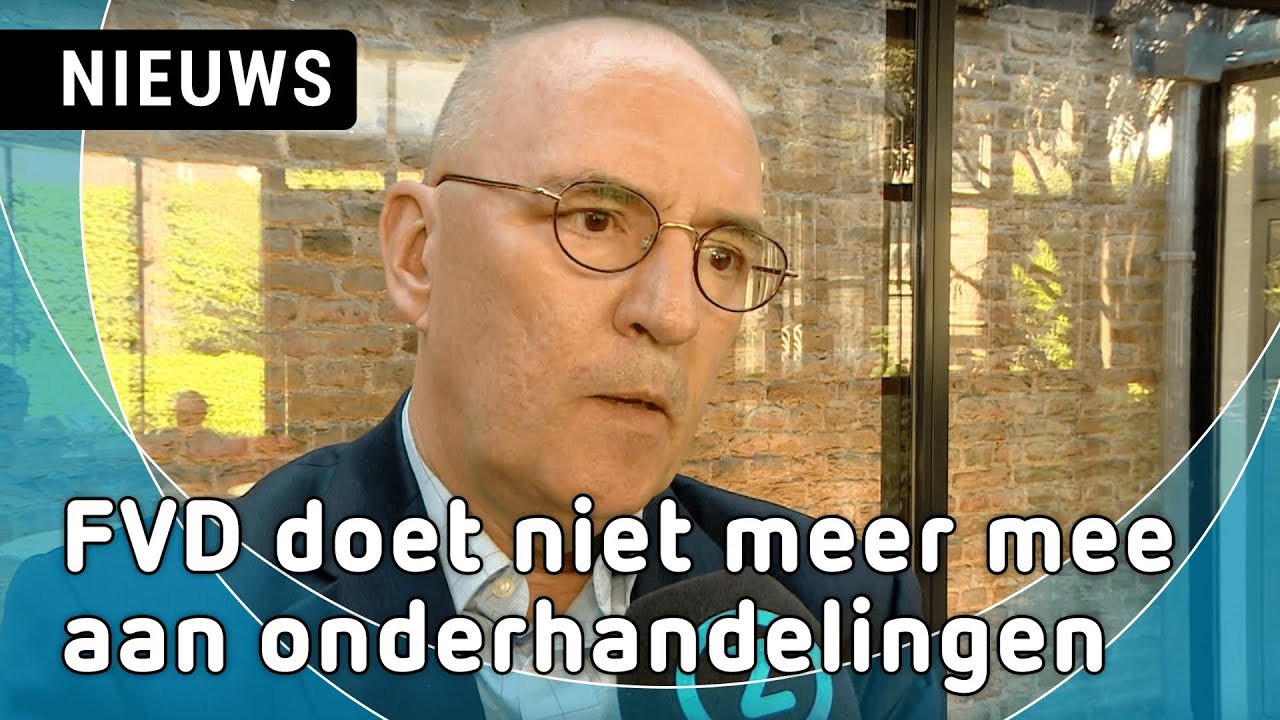 FVD doet niet meer mee aan onderhandelingen - YouTube