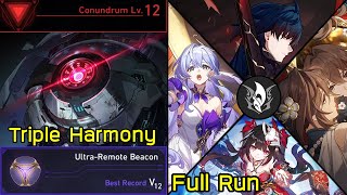 Conundrum Lv.12 Blade Triple Harmony Ultra-Remote Beacon Dice Full Run