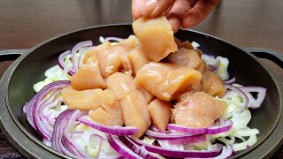 My husband asks to cook this dinner 3 times a week! Delicious chicken breast recipe!