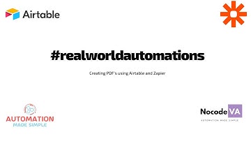Real-world Automation | Creating PDF