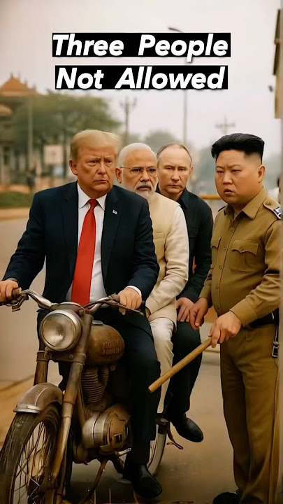 Trump, Modi & Putin Stopped by Kim Jong Un ! 🚨 #funny #shorts