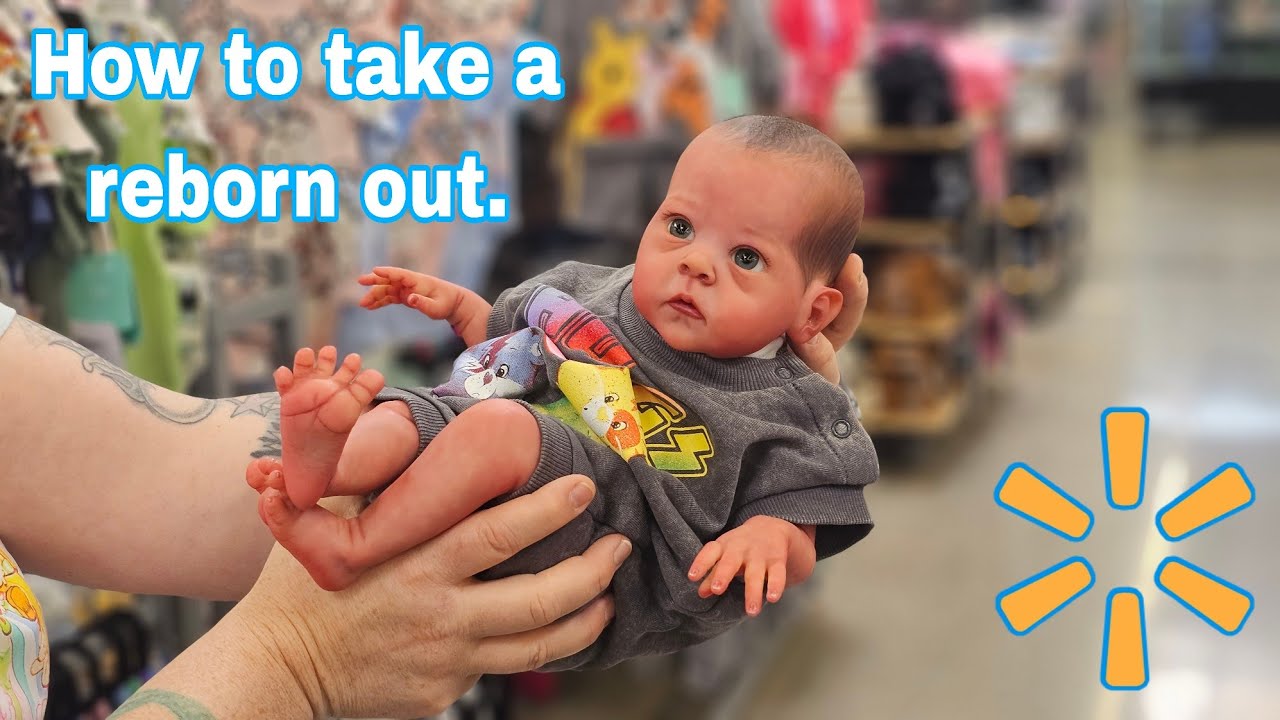 Rarest Reborn Morning & Night Routine| Outing - Reborn doll goes shopping - How to take a reborn out