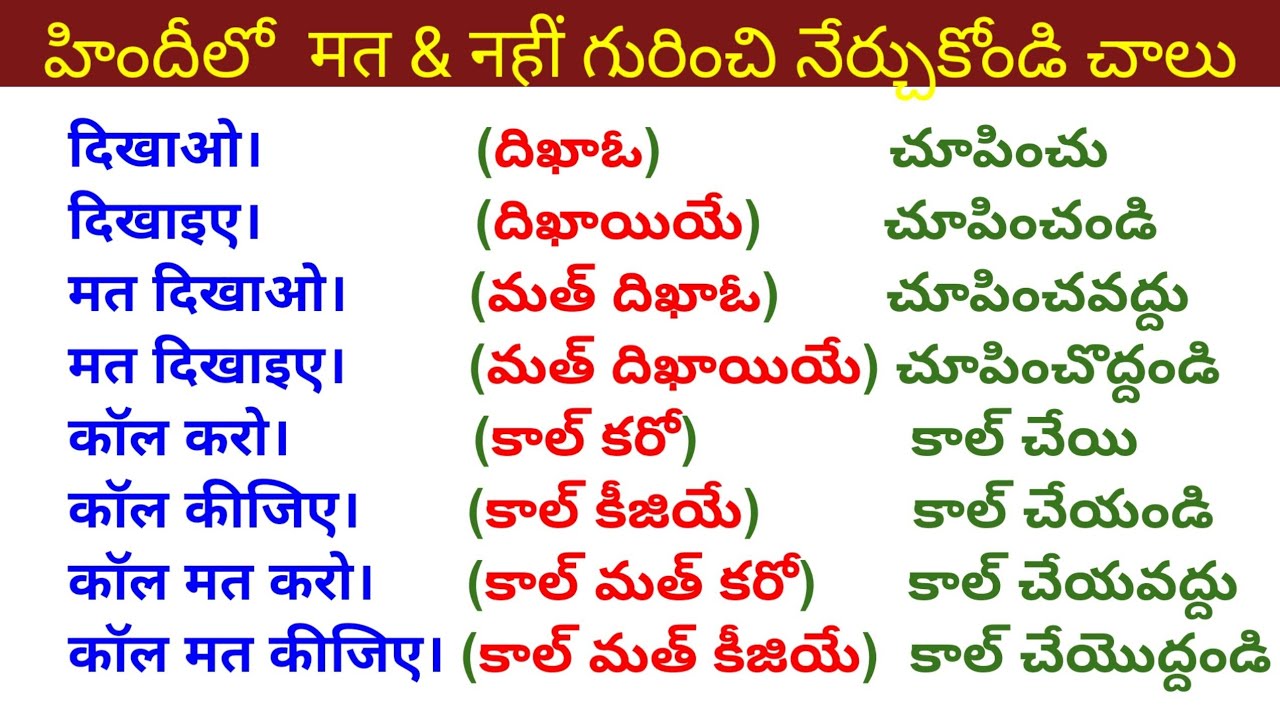 Difference In Hindi And Telugu Use Of In Hindi difference-in-hindi-and-telugu-use-of-in-hindi