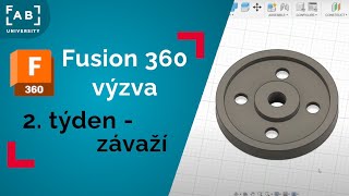 Fusion 360: výzva | Závaží