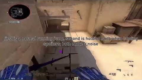 How to silent jump from tetris to stairs mirage csgo