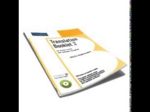Translation Booklet 2 Translation Booklet 2