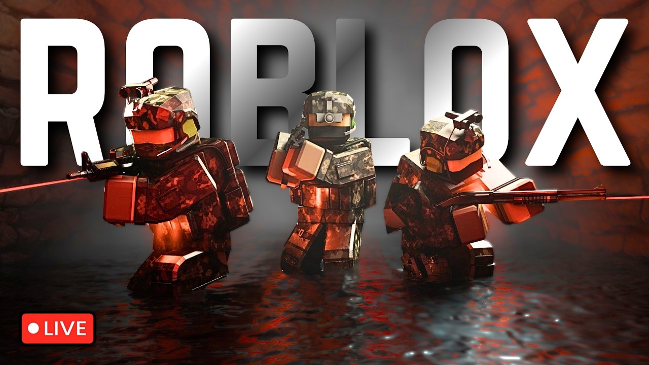 🔴 ROBLOX 🔴 @haplemaple | The Best FPS Games | !socials