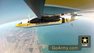 Golden Knights jumping into Salute to Veterans Air Show