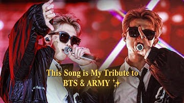 New Fanmade BTS Song ✨ | Dedicated to ARMY Forever 💜