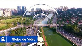 [REMAKE] Rede Globo -  Vinheta Globo de Vidro (SP)