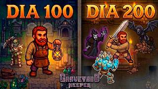 Como Sobrevivi 200 dias em Graveyard Keeper!!