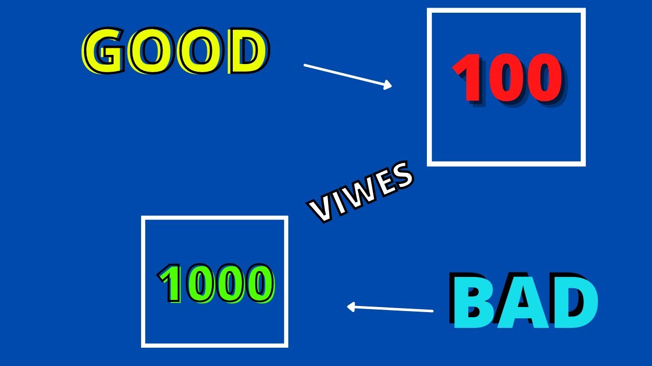 BAD Thumbnail=VIRAL on Youtube in 2021? .. - YouTube