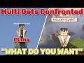 Multi's Clone Confronts Real Multi for answers on QSMP 2 Minecraft