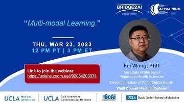 Multi modal Learning