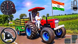 US Tractor Farming Simulator 3D - Real Tractor Cargo Driving Game | Android Gameplay #2 screenshot 3