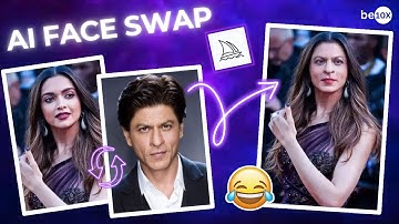 How to do Face Swap in Midjourney with 2 Clicks | AI Face Swap | Be10x