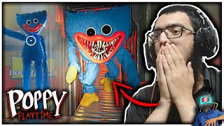 Huggy Wuggy Is Scary Asf Poppy Playtime Chapter 1 Full Gameplay