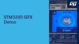 STM32U0 GFX Demo