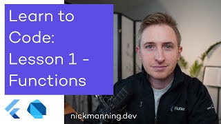 Learn to Code: Lesson 1 - Functions [for complete newcomers interested in software engineering]