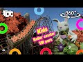 Kids roller coaster vr 360 park