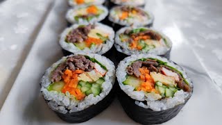 ЭТО СТОИТ ПОПРОБОВАТЬ ХОТЬ РАЗ! !🔥 КИМПАБ С ГОВЯДИНОЙ  (BULGOGI GIMBAP)