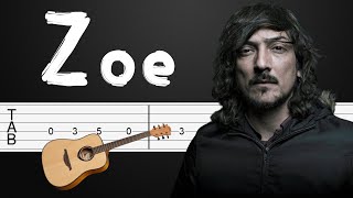 Azul - Zoé Guitar Tutorial, Guitar Tabs, Guitar Lesson