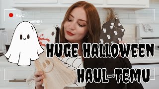 huge Temu haul!!! Halloween2024!!!