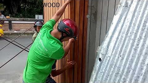Kỹ thuật thi công, lắp đặt cổng gỗ lùa, xếp 4 cánh, cỗng gỗ teak cao cấp
