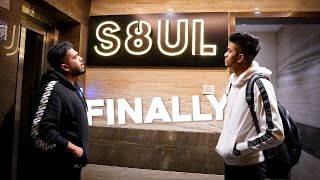 FINALLY in S8UL GAMING HOUSE.. with @soulregaltos9810 *the impossible*😉