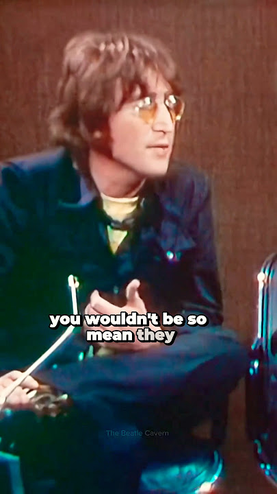 John Lennon lashing out at the British press for calling Yoko Ono ugly