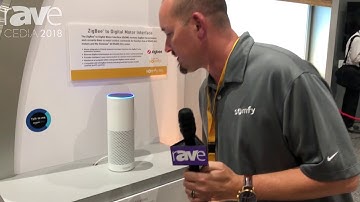 CEDIA 2018: Somfy Systems Demos Alexa Skill With ZbDMI ZigBee to Digital Motor Interface
